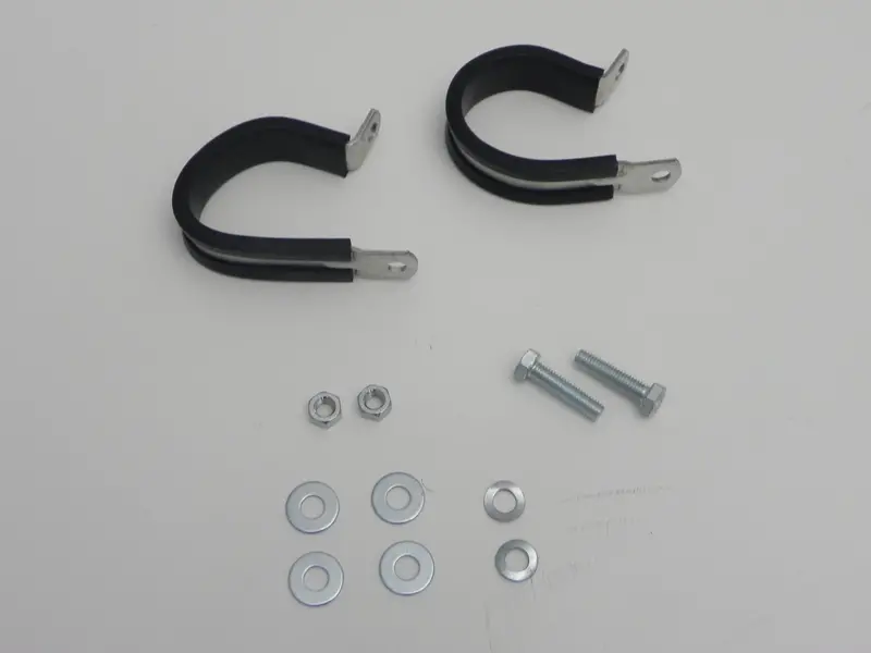 (New) 356 Pre-A/A License Plate Clamp Set - 1950-59 1