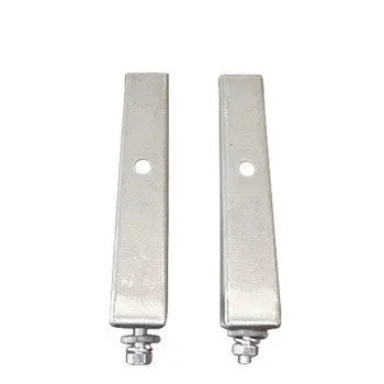 (New) 356 Pre-A/A Pair Of Front License Plate Bumper Brackets - 1950-59 1