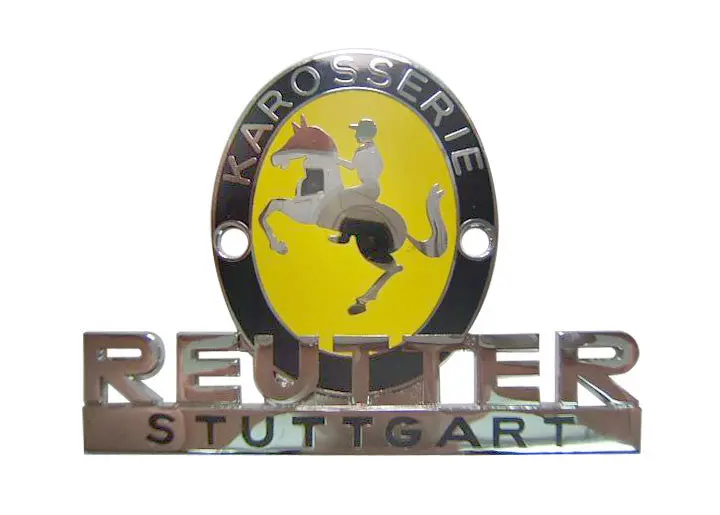 (New) 356 Pre-A Early Cast Reutter Badge - 1950-53 1