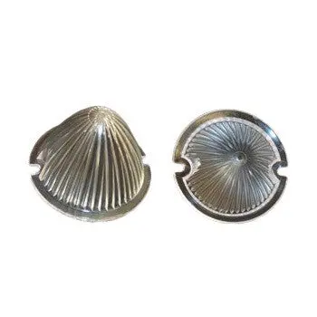 (New) 356 Pre-A Front 'Pointy' Clear Beehive Turn Signal Lens - 1950-52 1