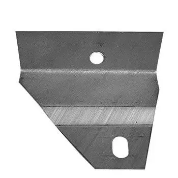 (New) 356 Pre-A Rear Left Bumper Side Mount Support  - 1950-52 1