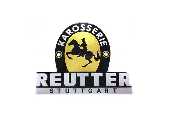 (New) 356 Pre-A Reutter Coach Builder Badge - 1953-55 1