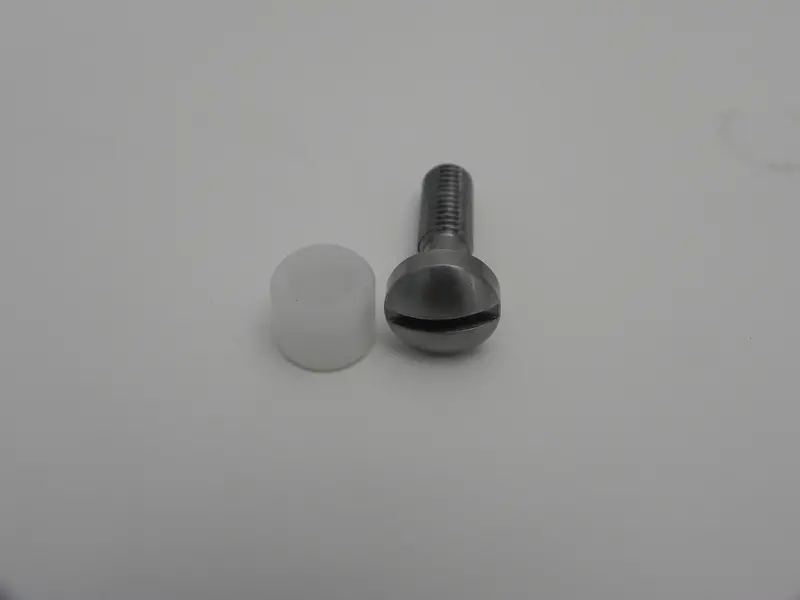 (New) 356 Stainless Headlamp Rim Mounting Screw And Spacer - 1950-65 2