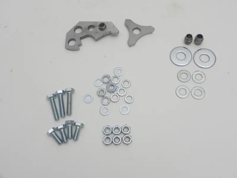 (New) 356 Thick Front Hood Or Engine Lid Hinge Repair Kit - 1950-65 1