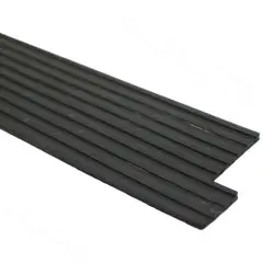 (New) 356 Threshold Ribbed Profile Rubber Left 1