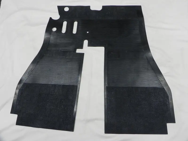 (New) 356A Concours Front Rubber Floor Mat - 1955-59 1
