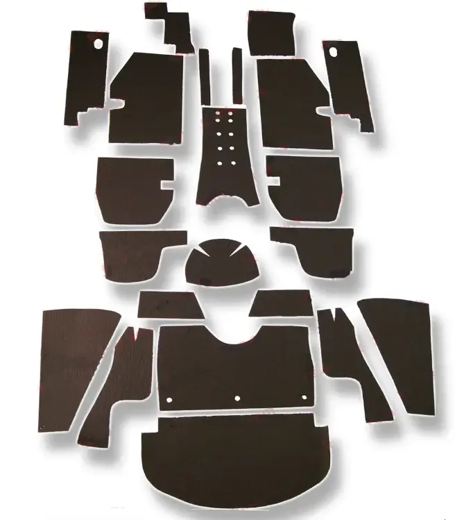 (New) 356A Coupe Interior Body Sound Insulation Kit - 1955-59 1