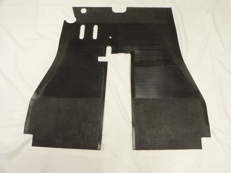 (New) 356Bt5 Concours Front Rubber Floor Mat - 1959-61 1