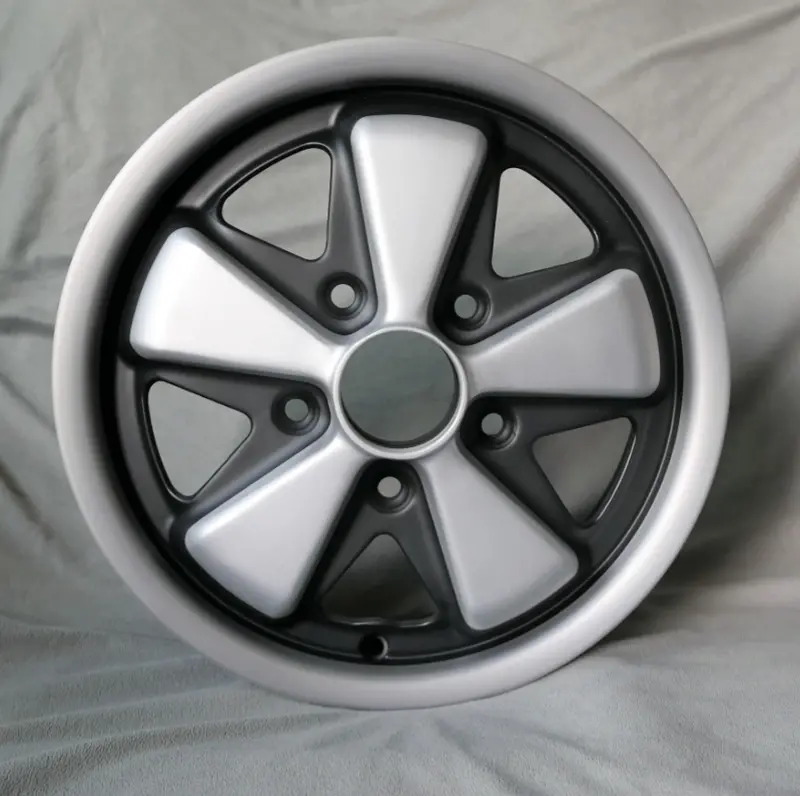 (New) 356C/911/912 Reproduction Anodize-Look 4.5J X 15 Fuchs Wheel 1