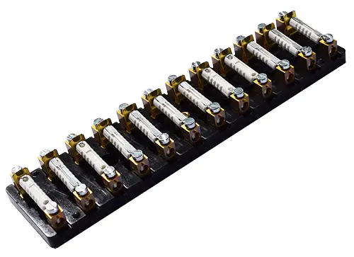 (New) 911 12-Way Fuse Box With Cover - 1965-68 1