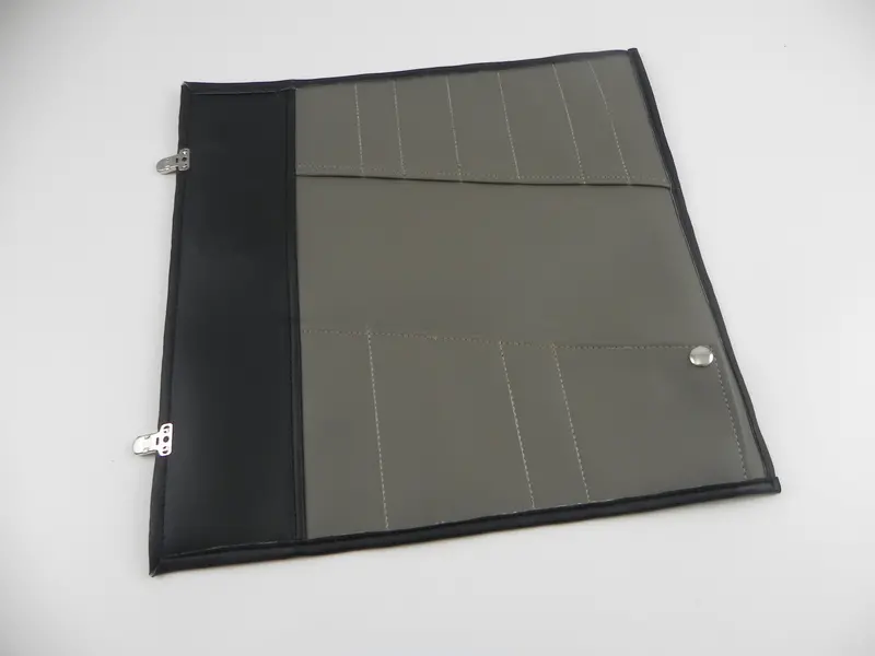 (New) 911/912/914-6 Black Smooth Vinyl Tool Kit Bag - 1965-73 1