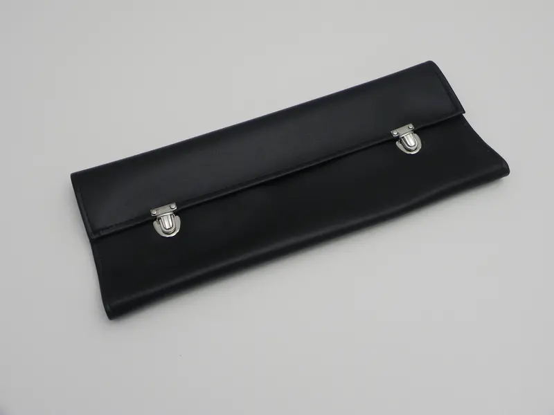 (New) 911/912/914-6 Black Smooth Vinyl Tool Kit Bag - 1965-73 1