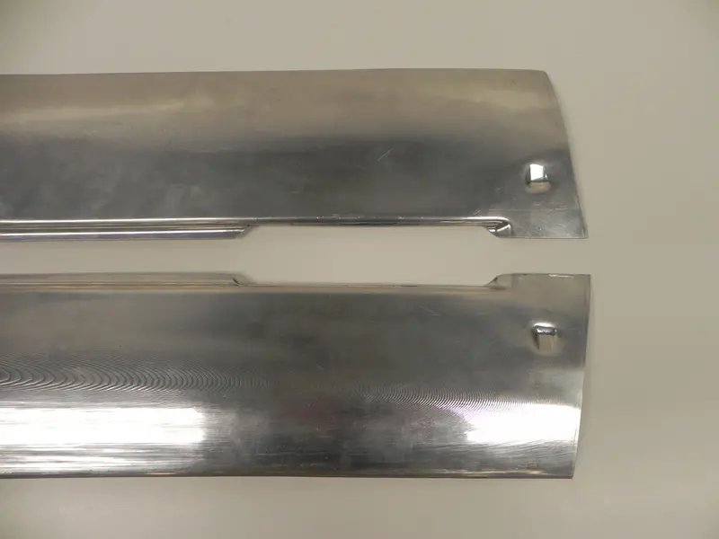 (New) 911/912/930/964 Targa Top Aluminum Trim Side Panels - 1967-94 2