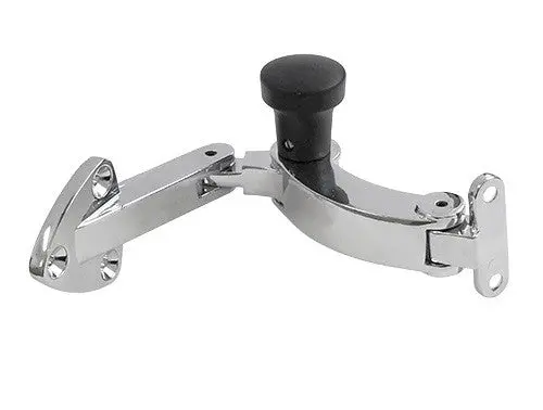 (New) 911/912/930 Chrome Left Hand Quarter Window Latch - 1965-76 1