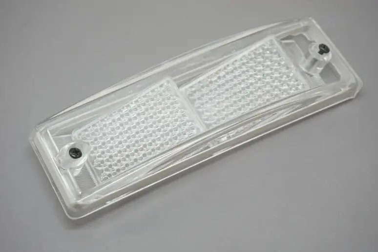 (New) 911/912/930 Clear Front Side Marker Lens - 1974-89 1