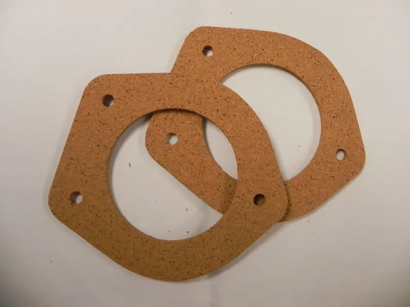 (New) 911/912/930 Pair Of Cork Heater Control Box Gaskets - 1965-89 2