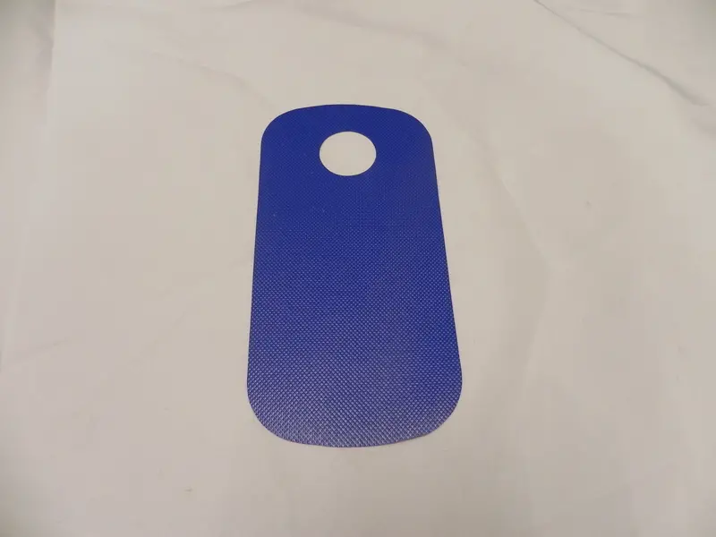 (New) 911/912 Blue Fuel Tank Filler Protection Flap - 1965-73 1