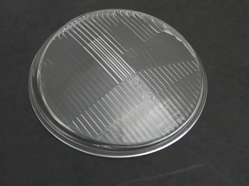 (New) 911/912 Bosch H1 Clear Asymmetrical Headlight Lens - 1967-70 2