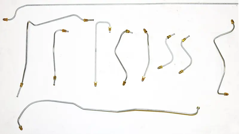 (New) 911/912 Brake Hydraulic Line Kit - 1979-74 1