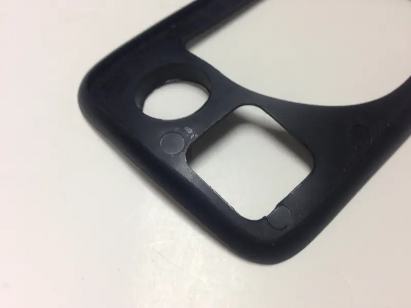 (New) 911/912 E/930 Left Side Mirror Base Gasket - 1974-89 2