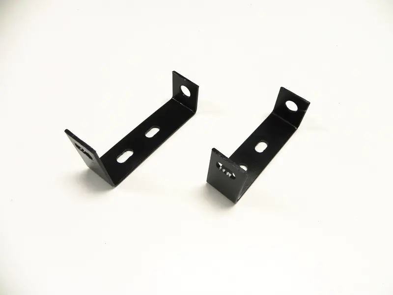 (New) 911/912 Front Bumper Side To Battery Box Bracket Set - 1969-73 1