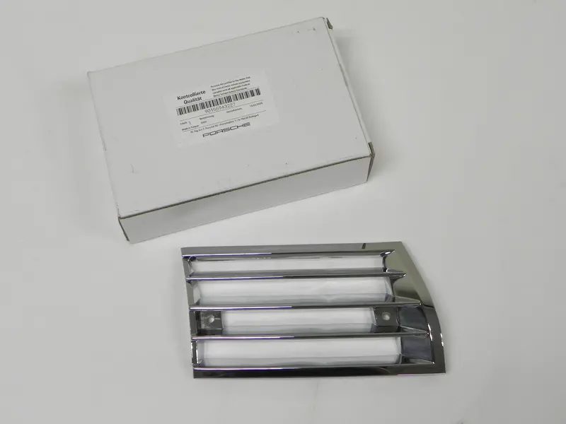 (New) 911/912 Genuine Right Chrome Horn Grille - 1969-72 1