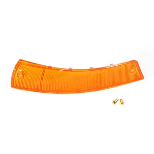 (New) 911/912 Left Front Usa Amber Turn Signal Lens - 1965-68 1