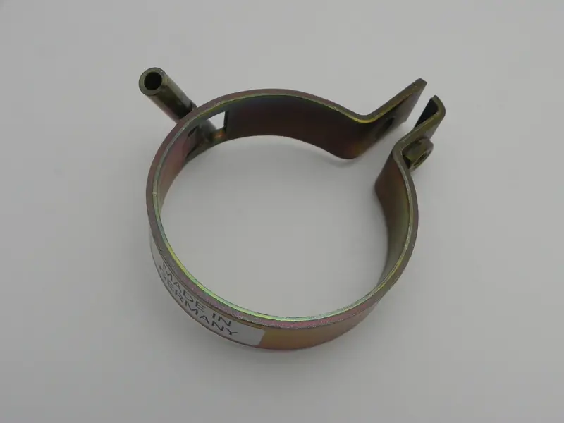 (New) 911/912 Left Heater Flapper Box Pipe Clamp 1