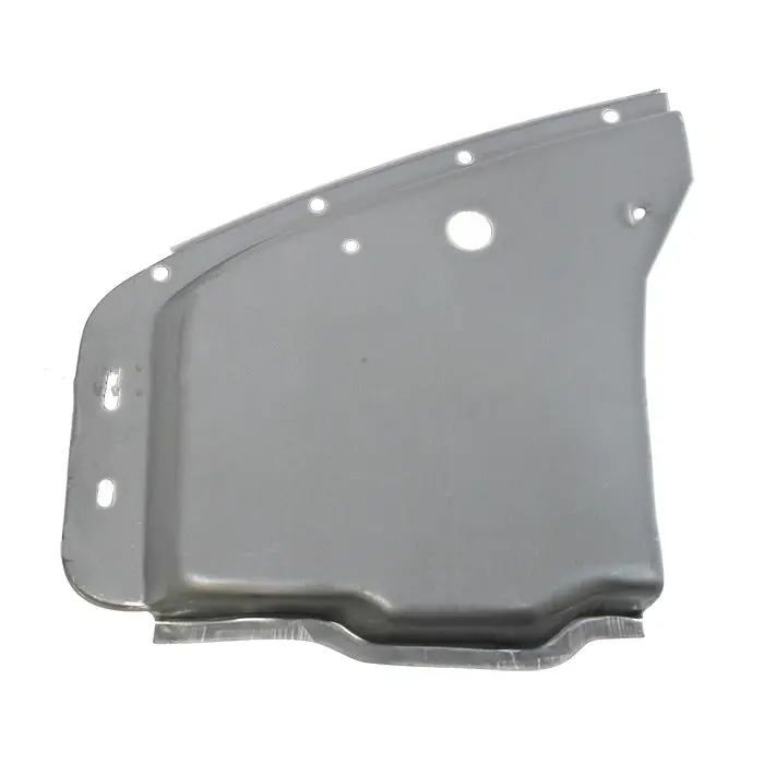 (New) 911/912 Left Inner Fender Repair Panel W/O Battery Box Cutout - 1969-73 1