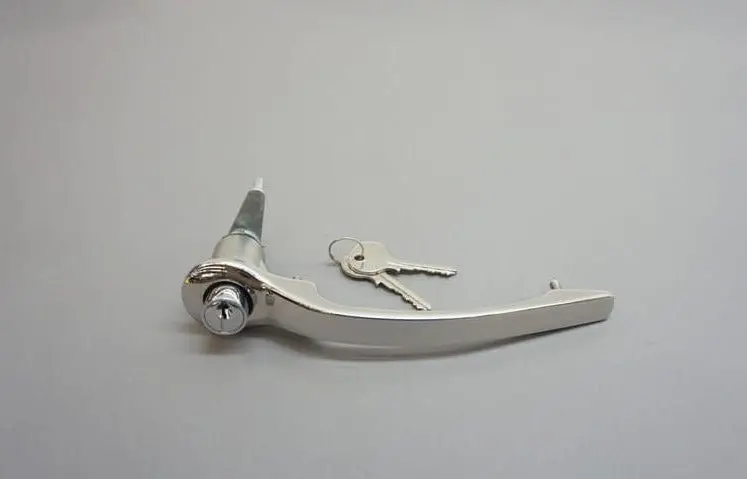(New) 911/912 Passenger's Door Handle W/ Lock & Keys - 1965-67 1
