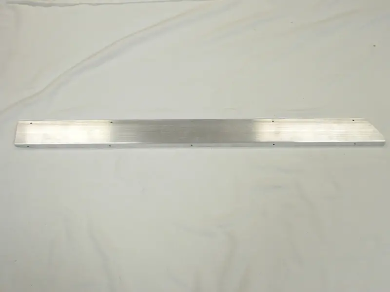 (New) 911/912 Right Aluminum Door Step Threshold Plate - 1965-73 1