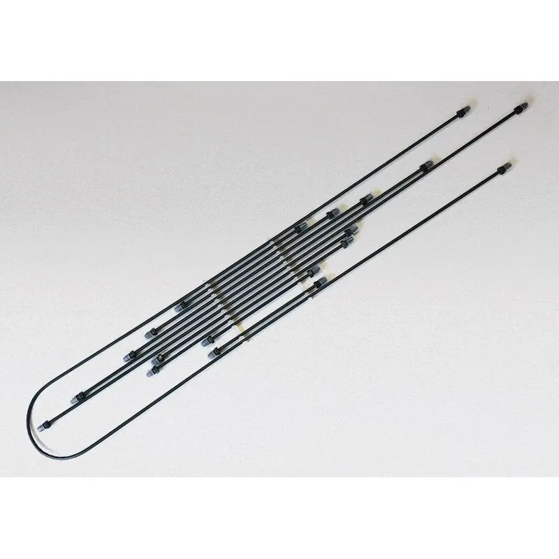 (New) 911/912 Single-Circuit German Brake Hydraulic Line Kit - 1965-68 1