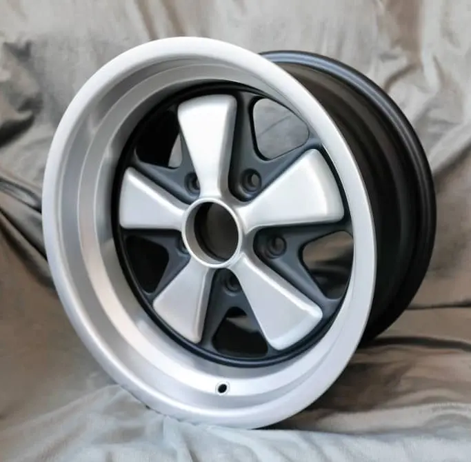 (New) 911/912E/930 Reproduction Anodize-Look 8J X 15 Fuchs Wheel - 1974-89 1
