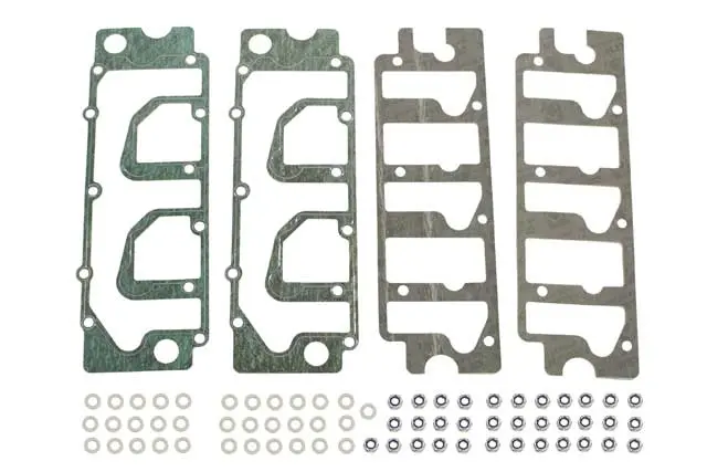 (New) 911/914-6/930 Valve Cover Gasket Set W/ Silicone Beading - 1968-92 1