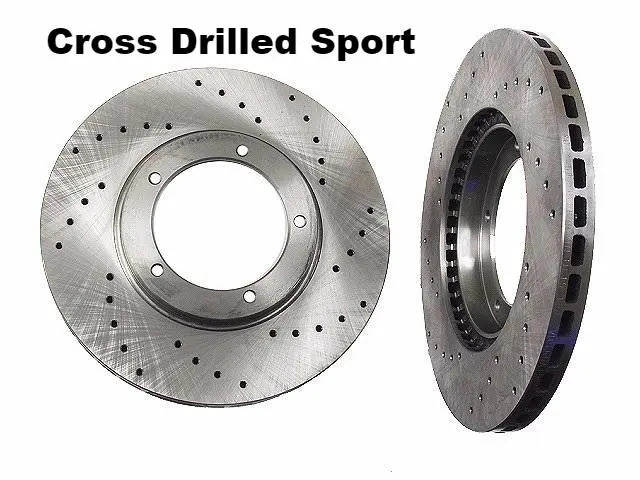 (New) 911/914/924/930/944 Vented Front Brake Rotor - 1965-88 2