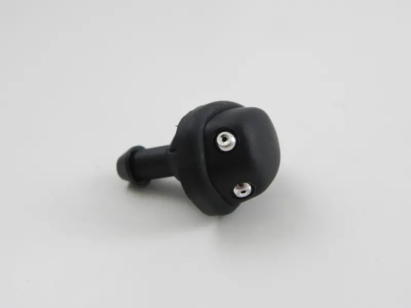 (New) 911/914 Black Windshield Washer Jet - 1973-89 1