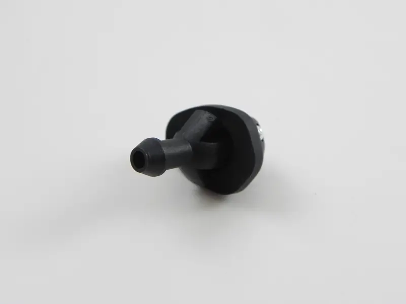(New) 911/914 Black Windshield Washer Jet - 1973-89 2