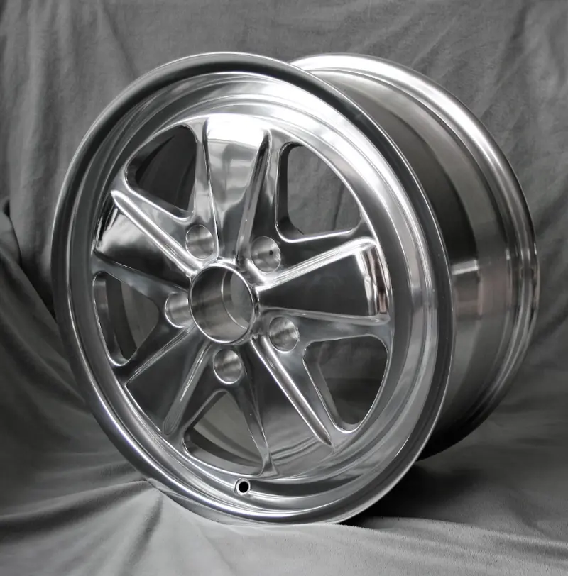 (New) 911/928/944/968/986 Reproduction 7.5J X 17 Fuchs Full Polished Wheel 2