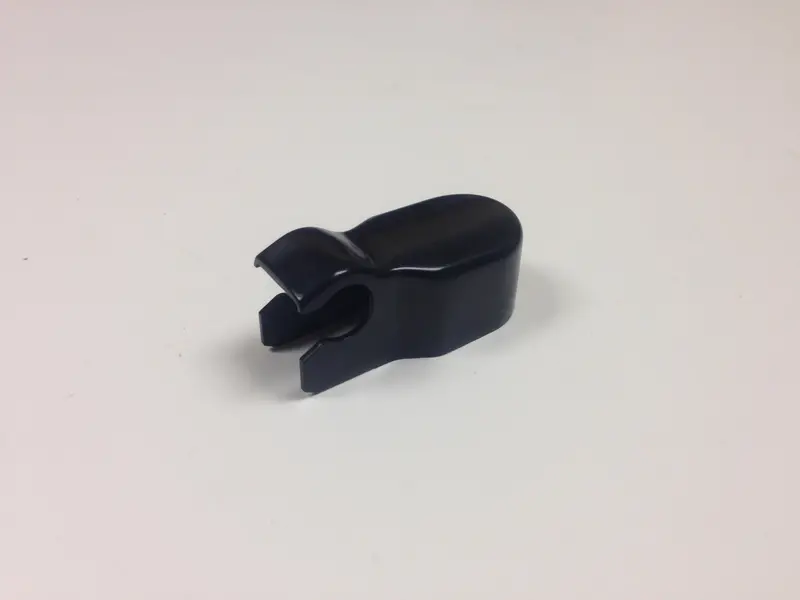 (New) 911/928 Black Front Windshield Wiper Arm Cap - 1976-91 1
