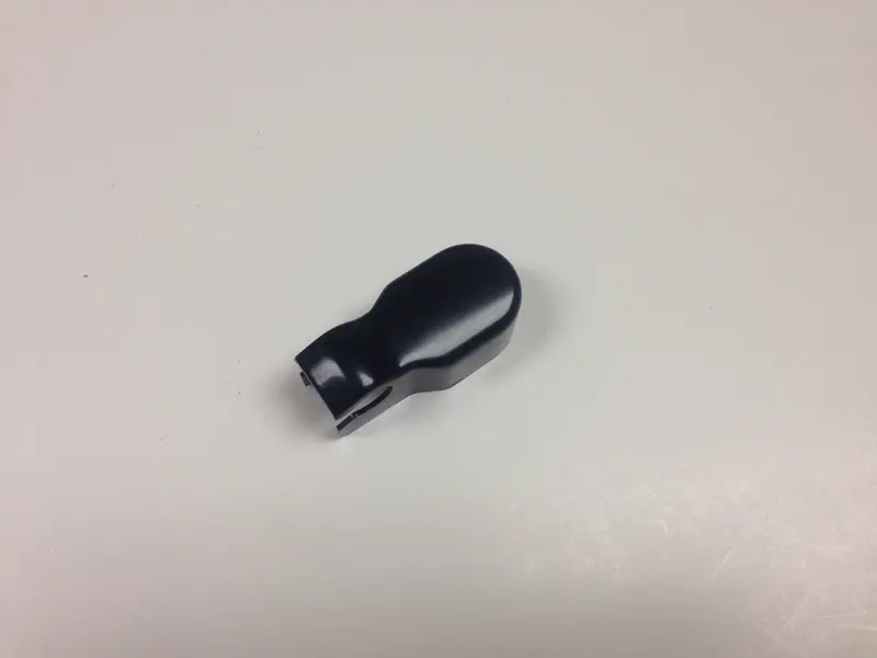 (New) 911/928 Black Front Windshield Wiper Arm Cap - 1976-91 2