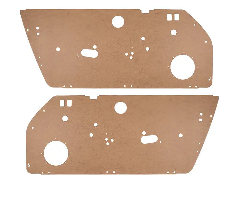 (New) 911/930/964 Bare Insulated Door Panel Set - 1974-98 1
