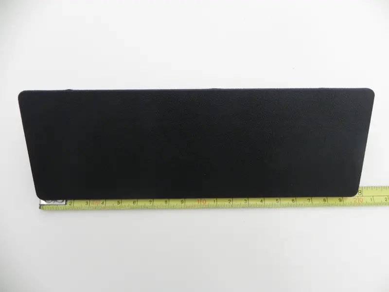 (New) 911/930 Black Radio Delete Plate - 1974-98 2