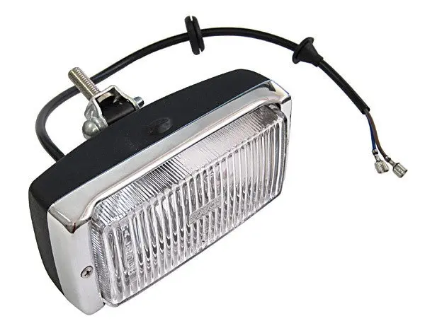 (New) 911/930 Chrome/Black Fog Light - 1974-83 1