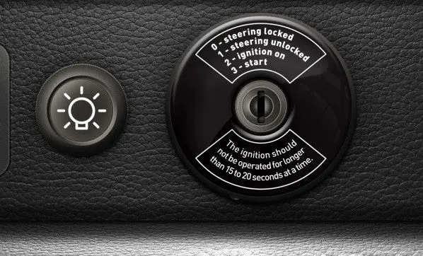(New) 911/930 Ignition Switch Trim Cover [Ignition Procedure] - 1974-98 1