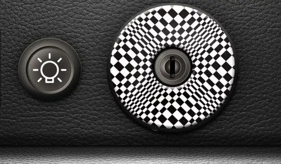 (New) 911/930 Ignition Switch Trim Cover [Pasha] - 1974-98 1