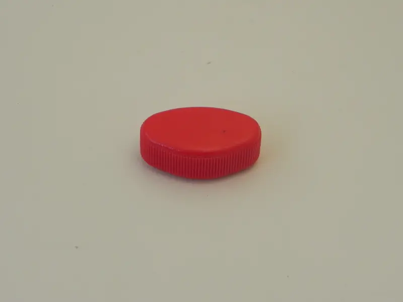 (New) 911/930 Red Knob For Heater Vent - 1984-89 1