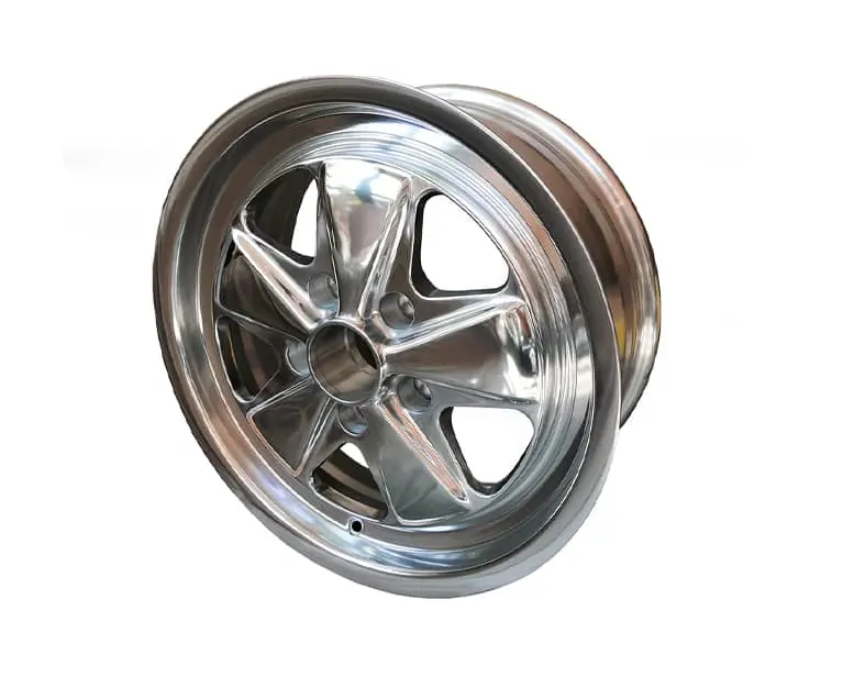 (New) 911/930 Reproduction 7J X 17 Fuchs Full Polished Wheel - 1977-89 1