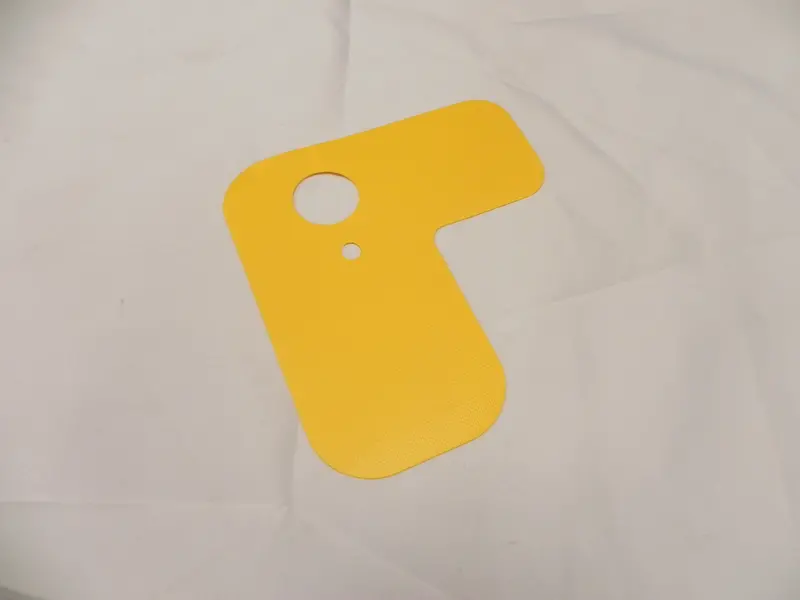 (New) 911/930 Yellow Fuel Filler Flap - 1974-89 1