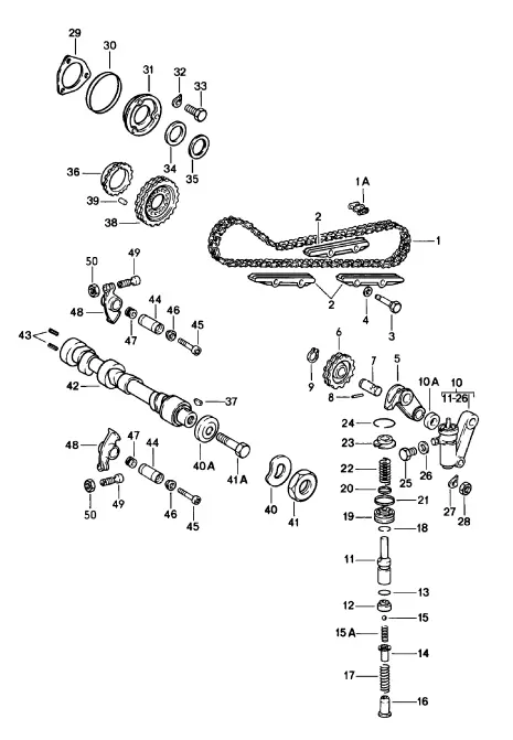 (New) 911 Balance Shaft Woodruff Key 1974-98 2