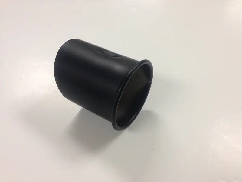 (New) 911 Black Exhaust Tip - 1974-89 1
